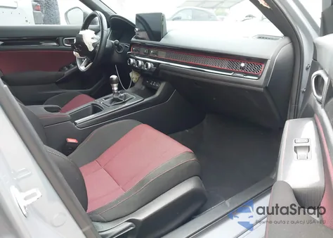 2022 Honda Civic Si Sedan from USA, damaged, VIN 2HGFE1E56NH473170